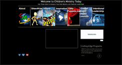 Desktop Screenshot of childrensministry.org