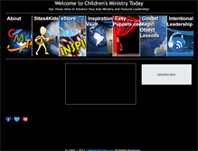 Tablet Screenshot of childrensministry.org